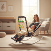 Rocking Bassinet Navy Blue