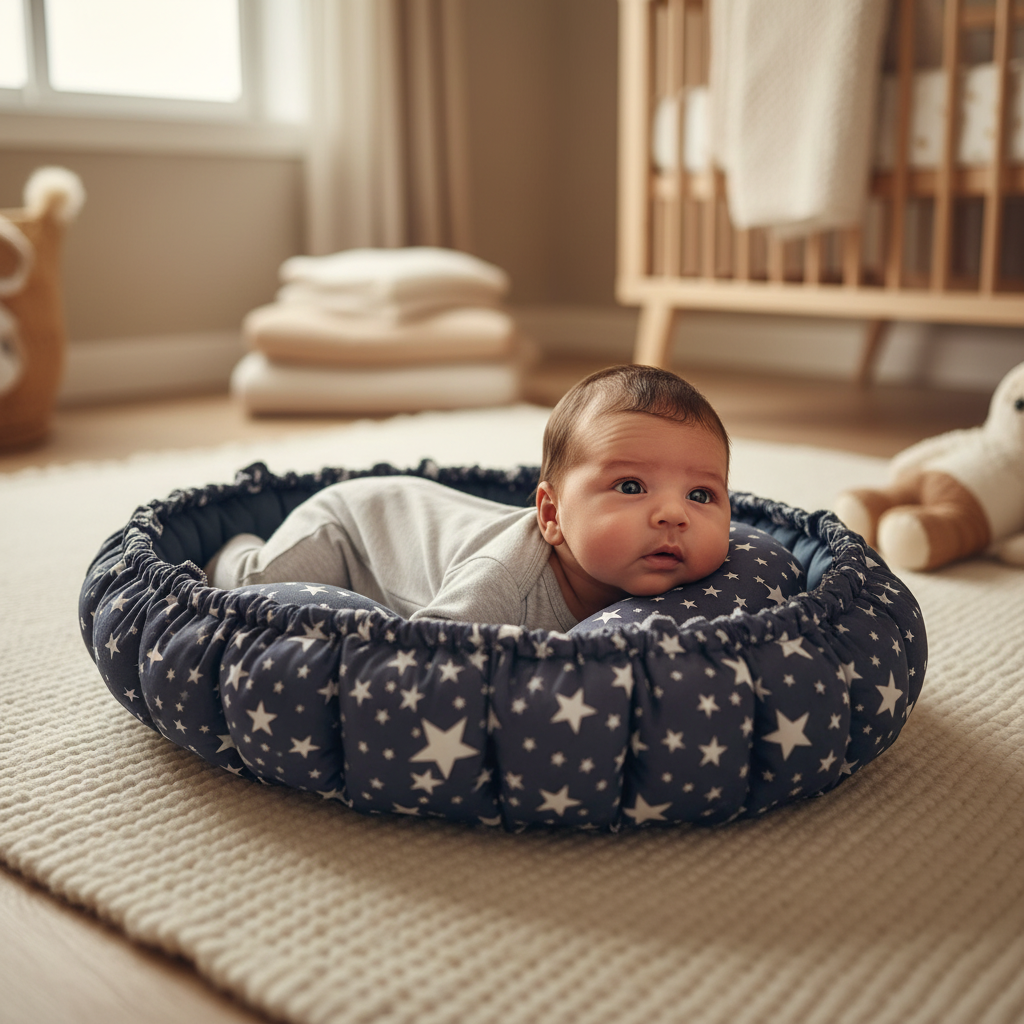 Baby Nest Navy Blue