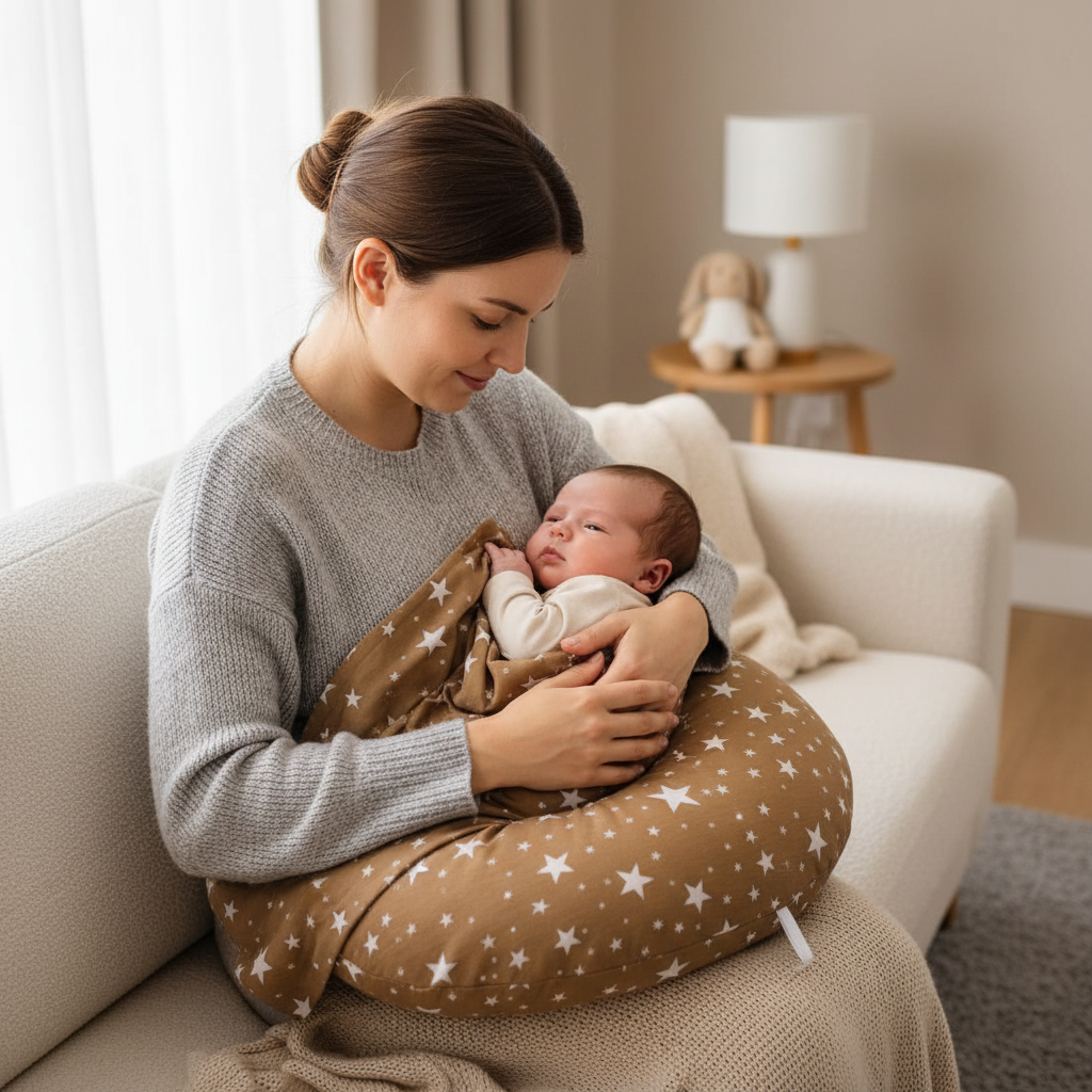Nursing Pillow brown